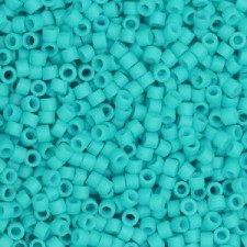 Miyuki delica Beads 11/0 - Opaque matte dyed turquise green DB-793